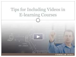 Tips for Using Videos in E-learning