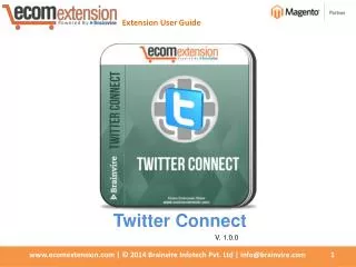 Magento Twitter Connect Extension - Easiest way to share on