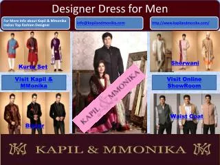 Men fashion Wear Online Shop: Kapil