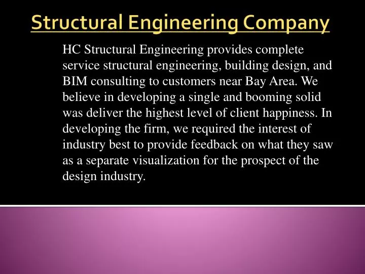 structural engineering company