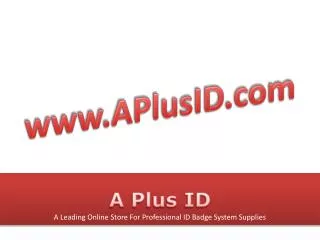 High Quality ID Badge Accessories