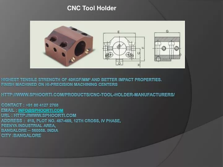 cnc tool holder
