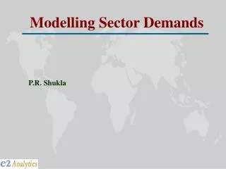 Modelling Sector Demands