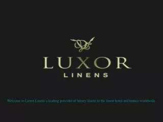 Memorial Day Sale - Luxor Linens Reviews
