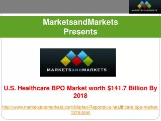 Research Report on U.S. Healthcare BPO Market.