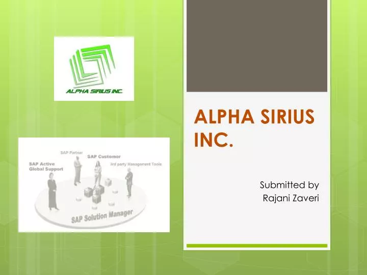 alpha sirius inc