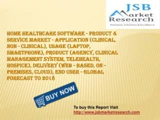 JSB Market Research: Home Healthcare Software - Product