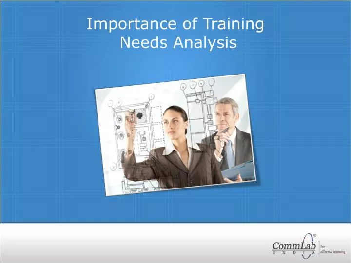 importance of training needs analysis