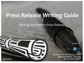 Press Release Writing – A Complete How-To Guide