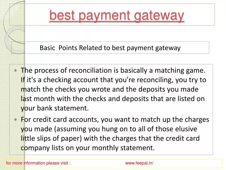 best payment gateway