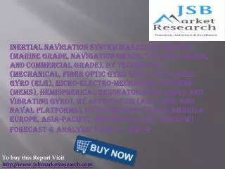 JSB Market Research: Inertial Navigation System Market by P