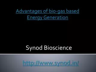 Benefits of Biogas Energy Production