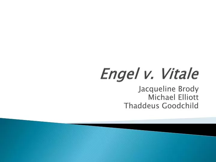 engel v vitale