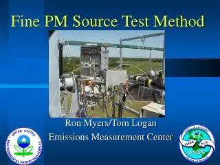Fine PM Source Test Method