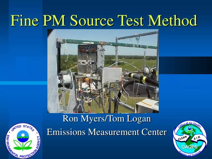 fine pm source test method
