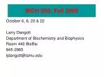 BICH 605 - slide 1
