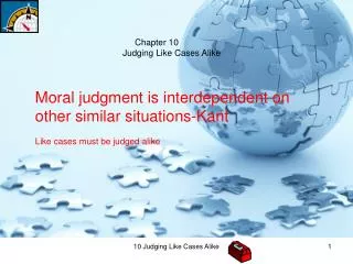 Chapter 10 Judging Like Cases Alike