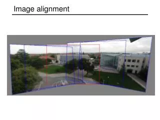 Image alignment