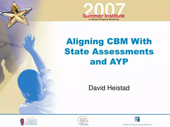 aligning cbm with state assessments and ayp