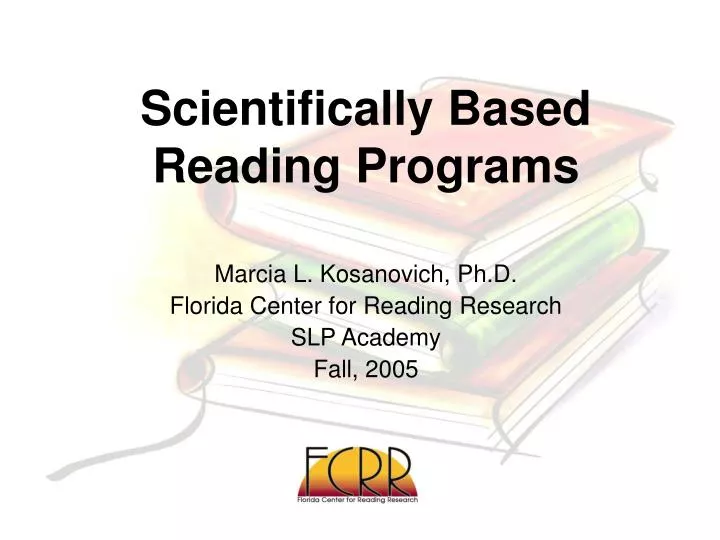 scientifically based reading programs