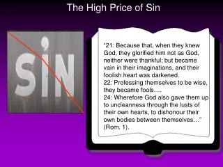 The High Price of Sin