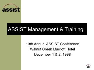 ASSIST Management &amp; Training