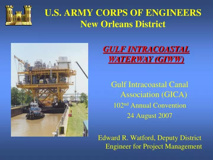 u s army corps of engineers new orleans district
