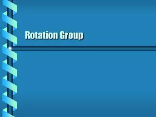 Rotation Group