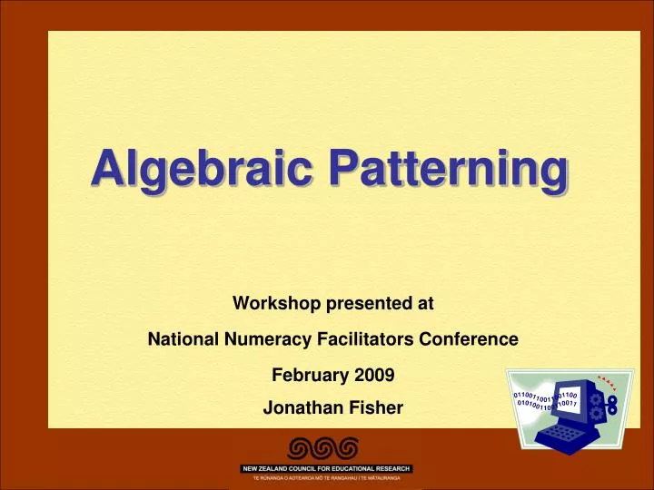 algebraic patterning