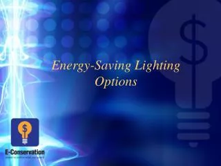 Energy-Saving Lighting Options