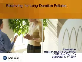 Reserving for Long-Duration Policies