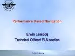 Performance Based Navigation - slide 1