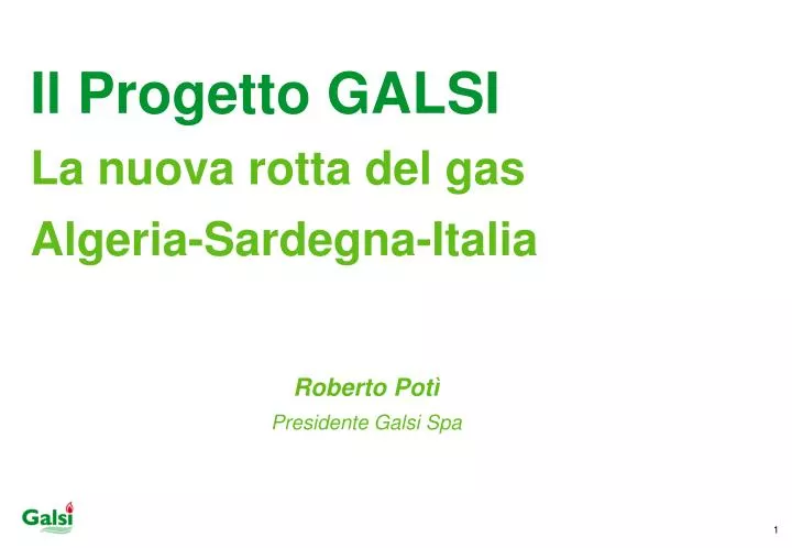 il progetto galsi la nuova rotta del gas algeria sardegna italia