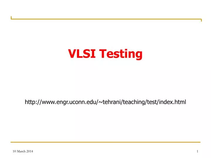 vlsi testing http www engr uconn edu tehrani teaching test index html