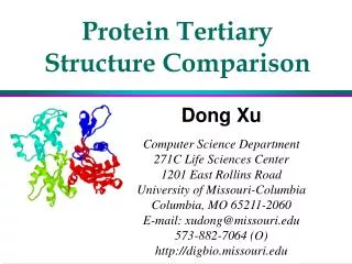 Protein Tertiary Structure Comparison