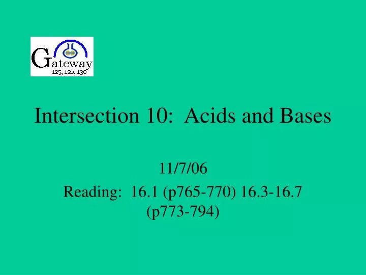 intersection 10 acids and bases
