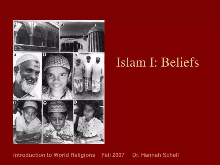 islam i beliefs
