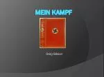 Mein Kampf - slide 1