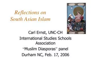 Reflections on South Asian Islam