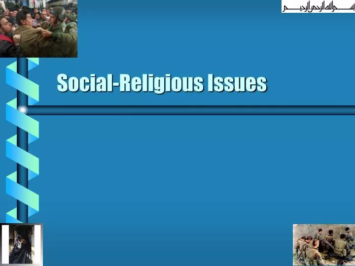 social religious issues