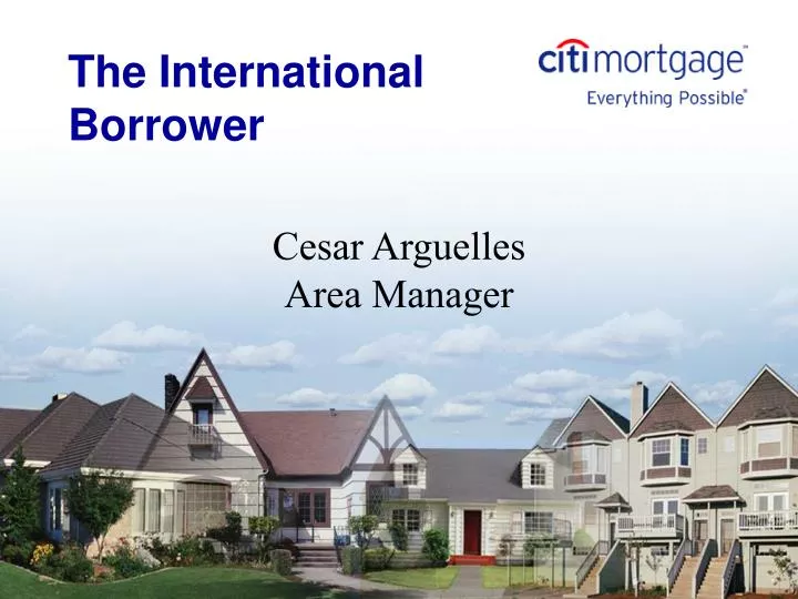 the international borrower