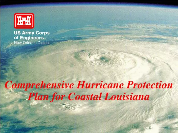 comprehensive hurricane protection plan for coastal louisiana