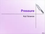 Pressure - slide 1