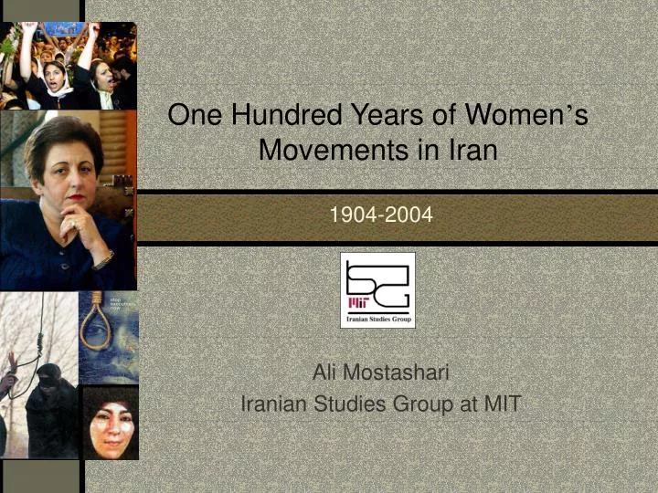 one hundred years of women s movements in iran
