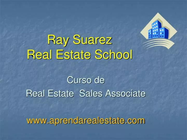 ray suarez real estate school