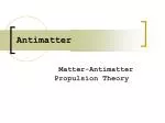 Antimatter - slide 1