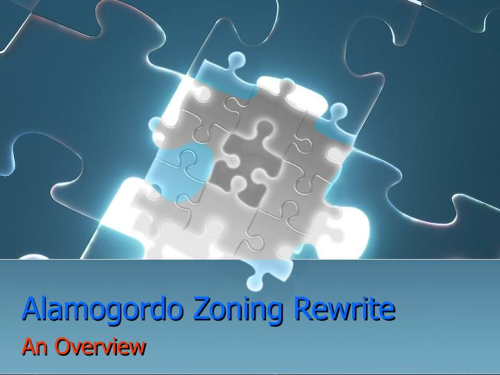 alamogordo zoning rewrite