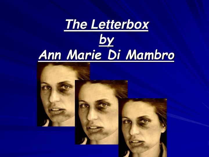 the letterbox by ann marie di mambro