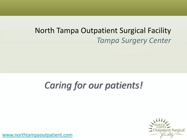 north tampa outpatient surgical facility tampa surgery center