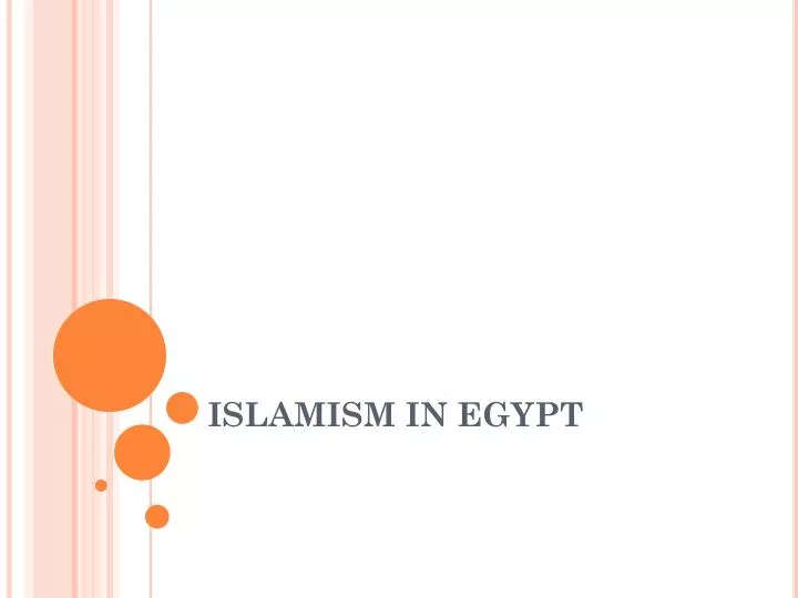 islamism in egypt